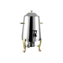 Golden Soft Drink Dispenser With Faucet